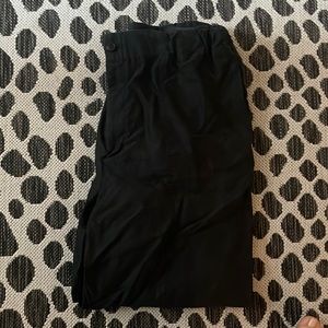 Madewell black linen pants